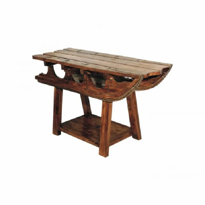 Logging Sled Sofa Table